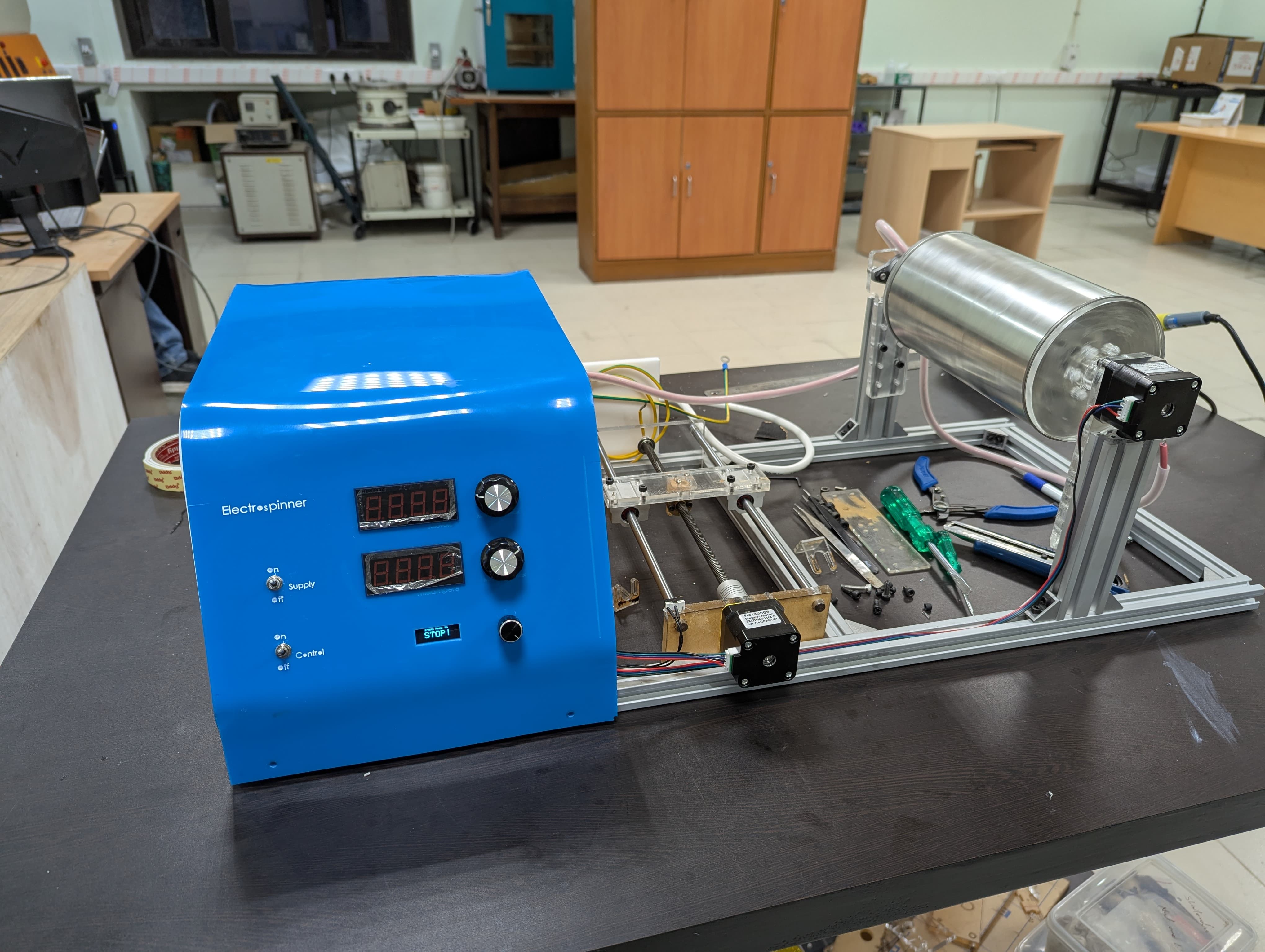 Electrospinner for Nanofiber Production