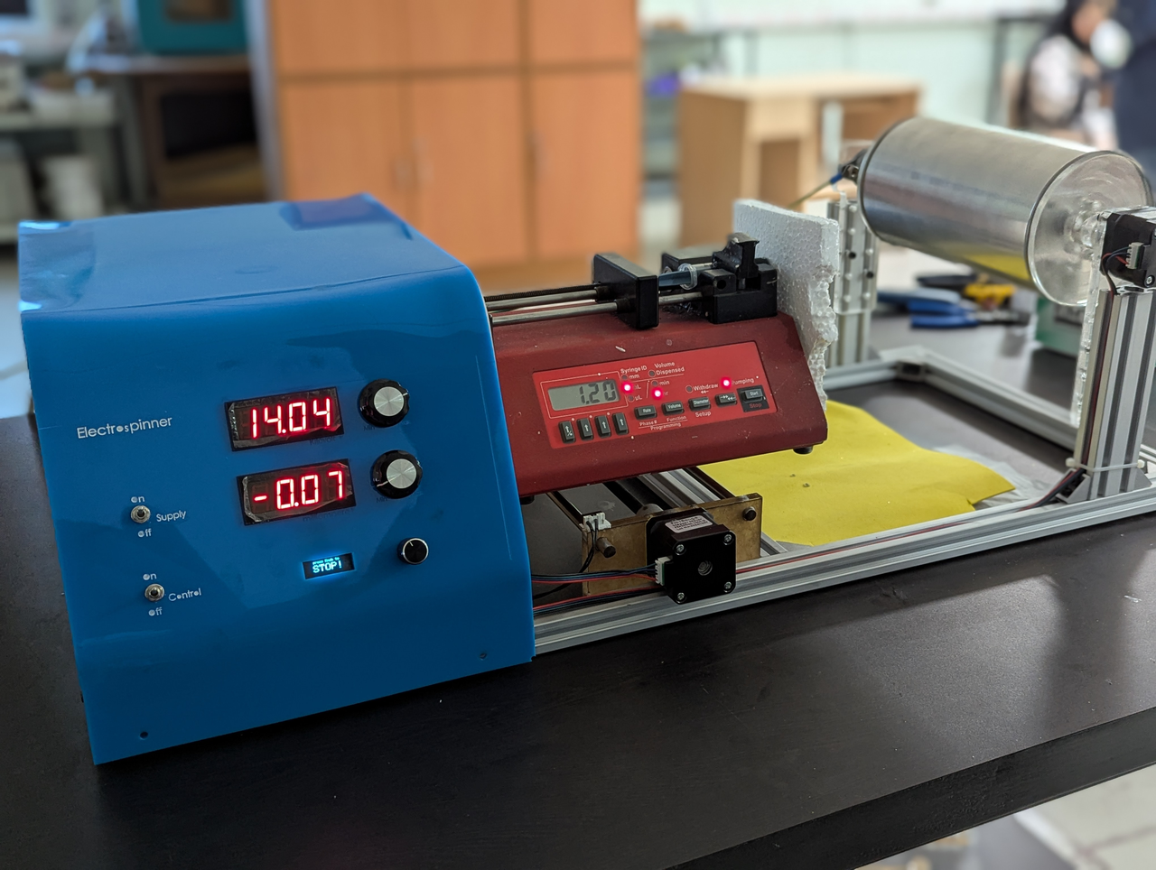 cheese time for electrospinner